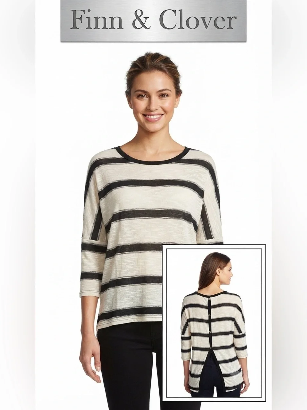 Finn & Clover Pullover Summer Sweater Small